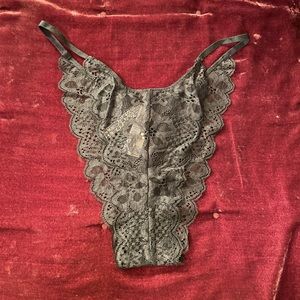 Victoria’s Secret Lace Trim Brazilian Panty